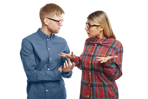 Ways to Save Your Failing Relationship - Young couple having disagreement with each other