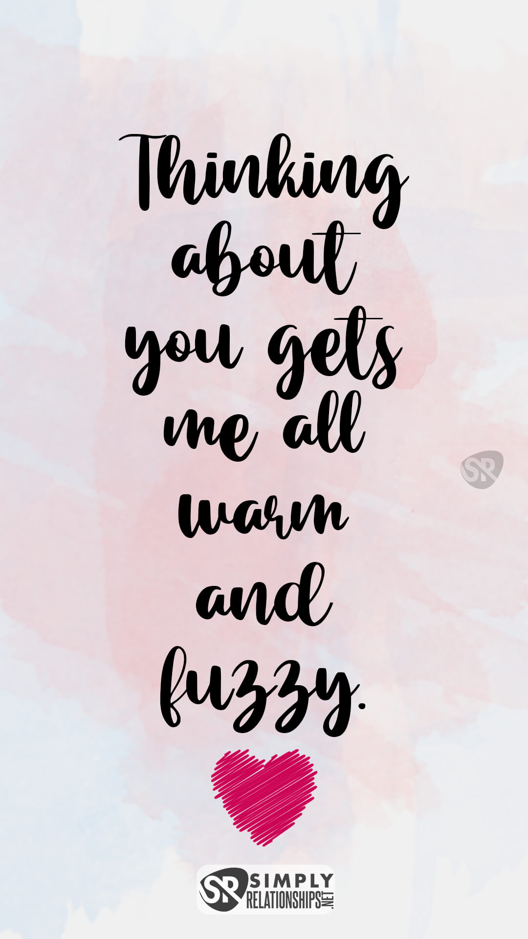 Thinking about you gets me all warm and fuzzy. Flirty Text Messages for Him to Make Him Miss You